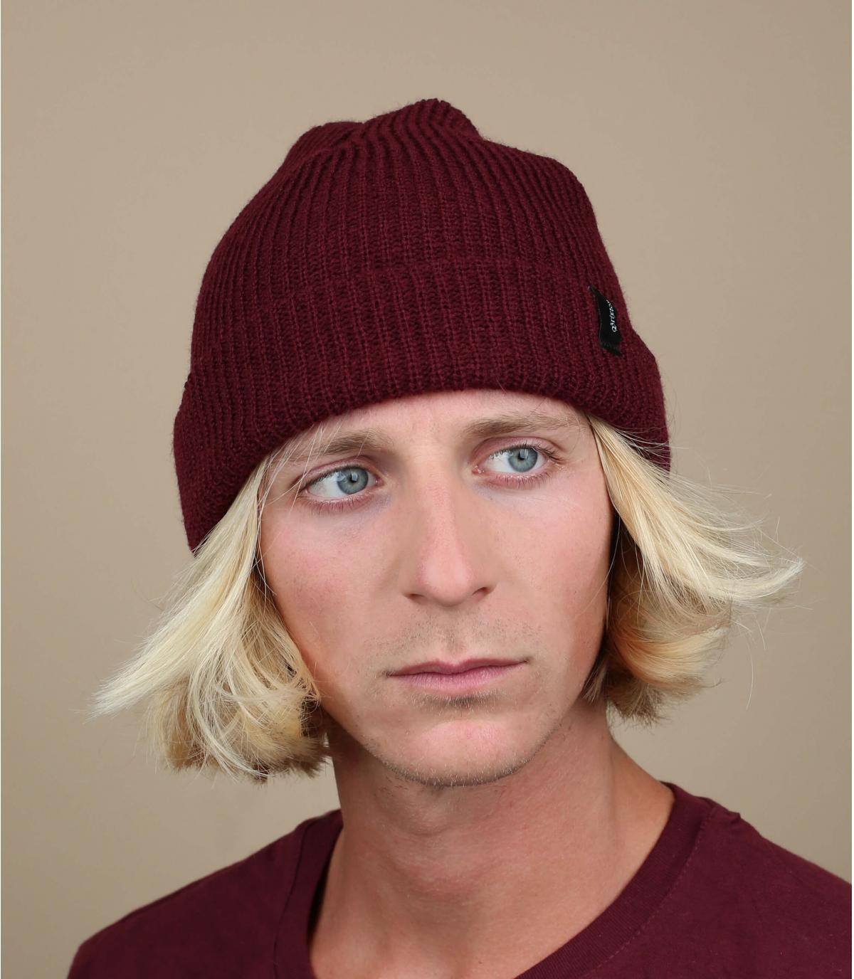 Burgundy cuff beanie Heist beanie burgundy